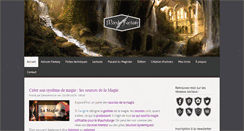 Desktop Screenshot of monde-fantasy.com